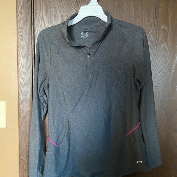 This comfy, cute, athletic zip-up! - Picture 2 of 2